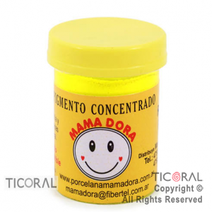 PIGMENTO CONCENTRADO P/ PORCELANA FRIA AMARILLO FLUO X 15GR X 1